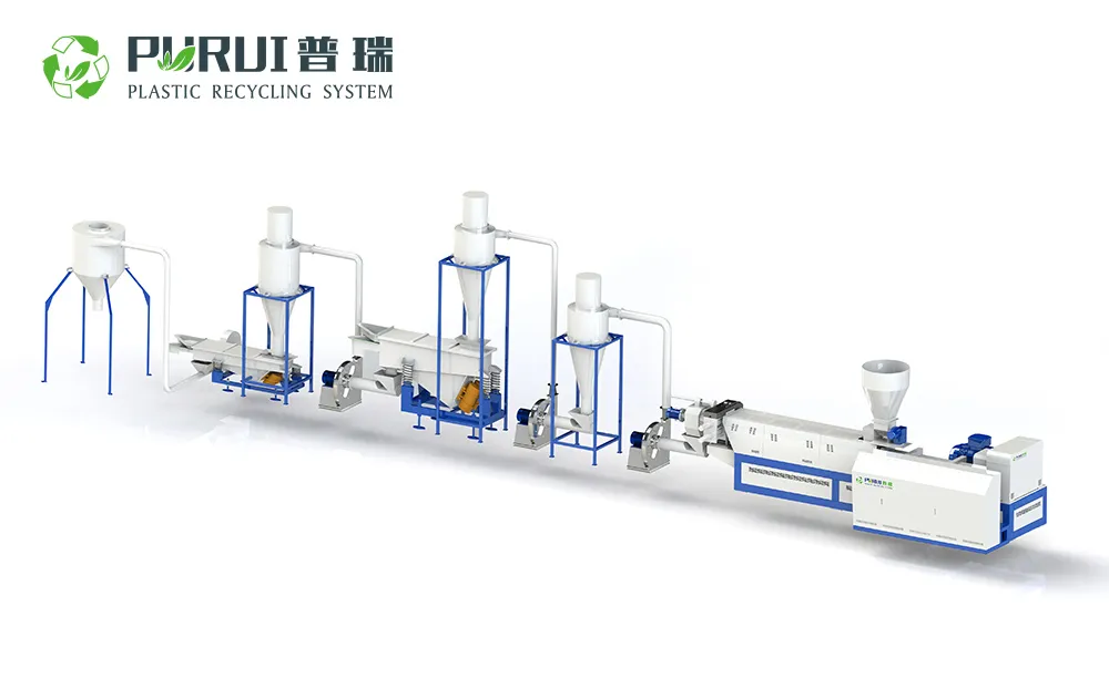 PVC電纜料復合造粒生產線